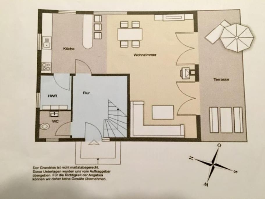 Trollhus - Grosses Familienfreundliches Ferienhaus Born Esterno foto